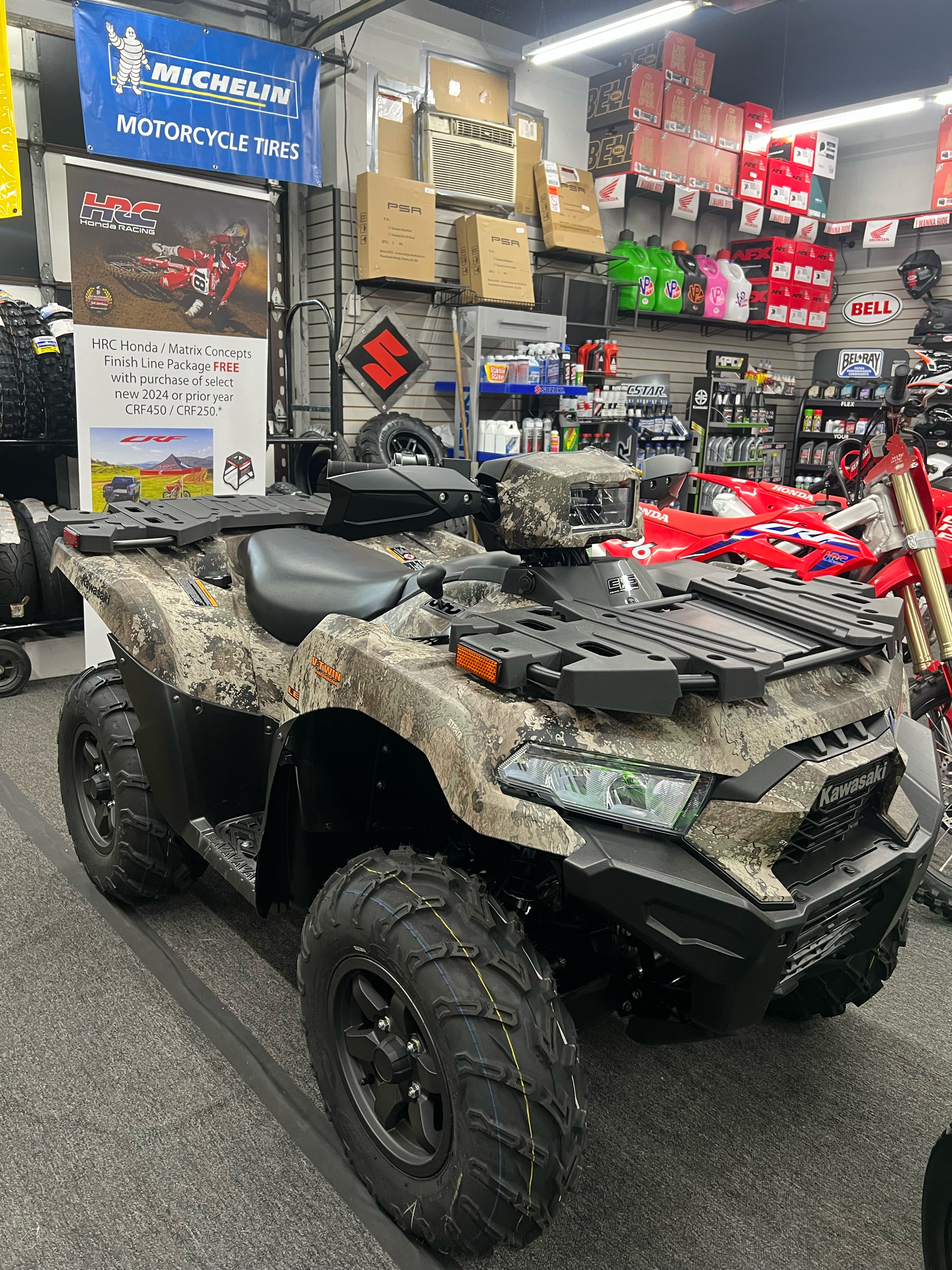 2024 Kawasaki Brute Force 750 LE EPS Camo in Woonsocket, Rhode Island - Photo 1