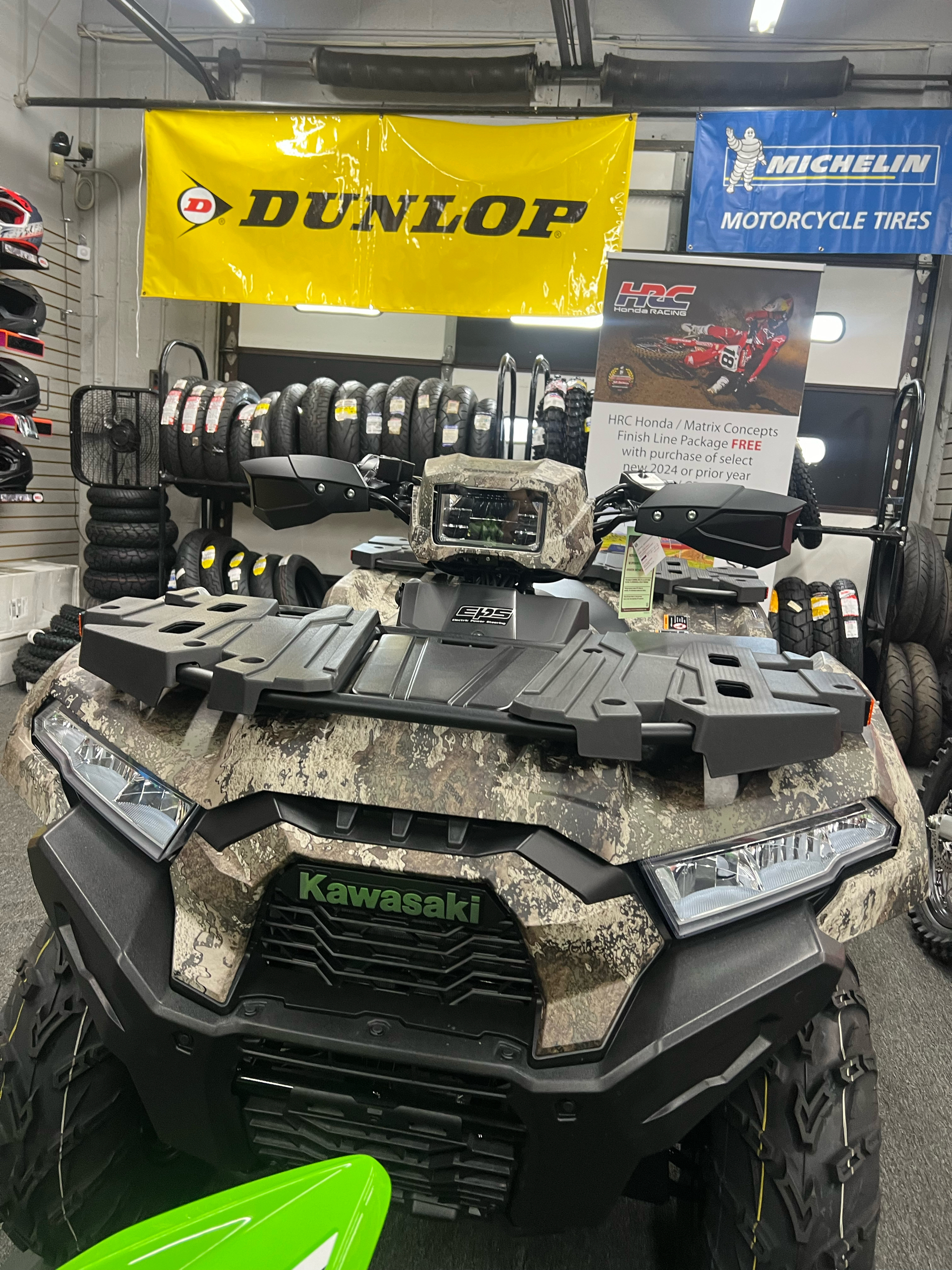 2024 Kawasaki Brute Force 750 LE EPS Camo in Woonsocket, Rhode Island - Photo 2