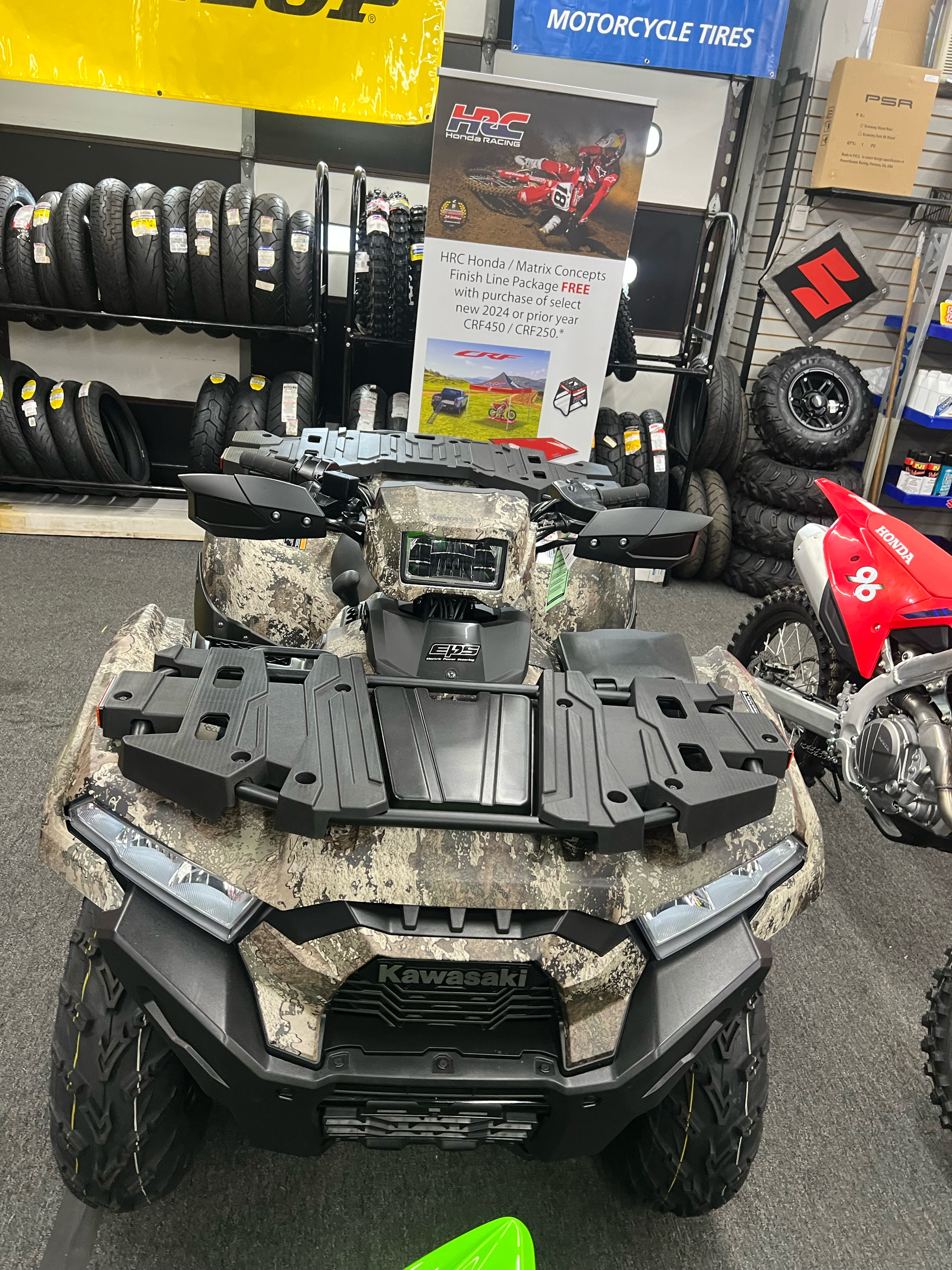 2024 Kawasaki Brute Force 750 LE EPS Camo in Woonsocket, Rhode Island - Photo 11