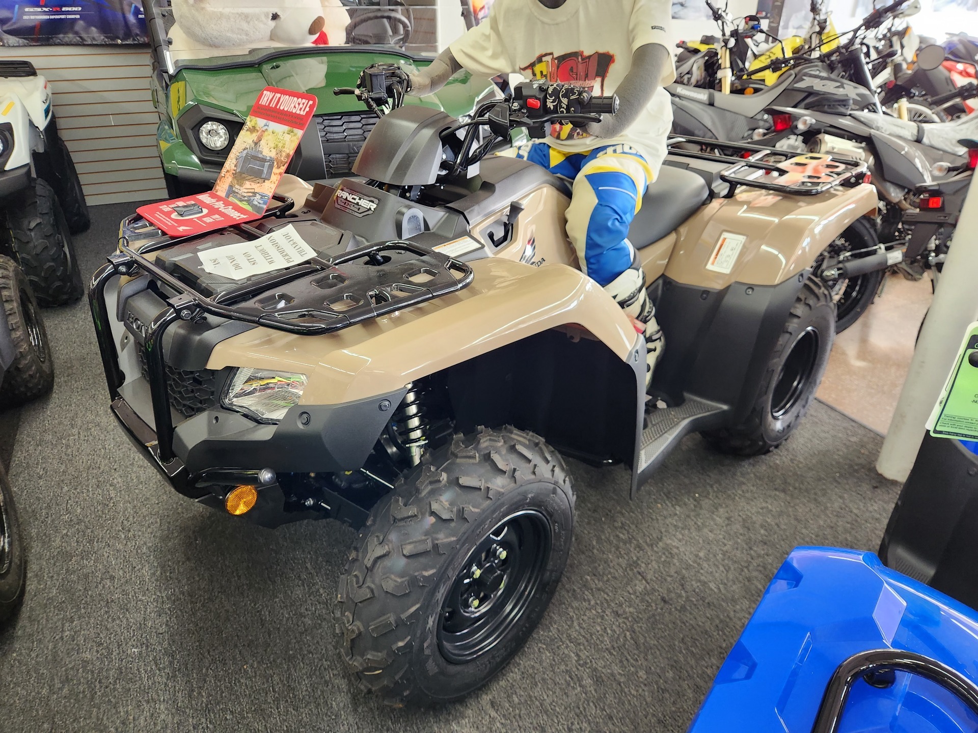 2024 Honda FourTrax Rancher 4x4 Automatic DCT EPS in Woonsocket, Rhode Island - Photo 1