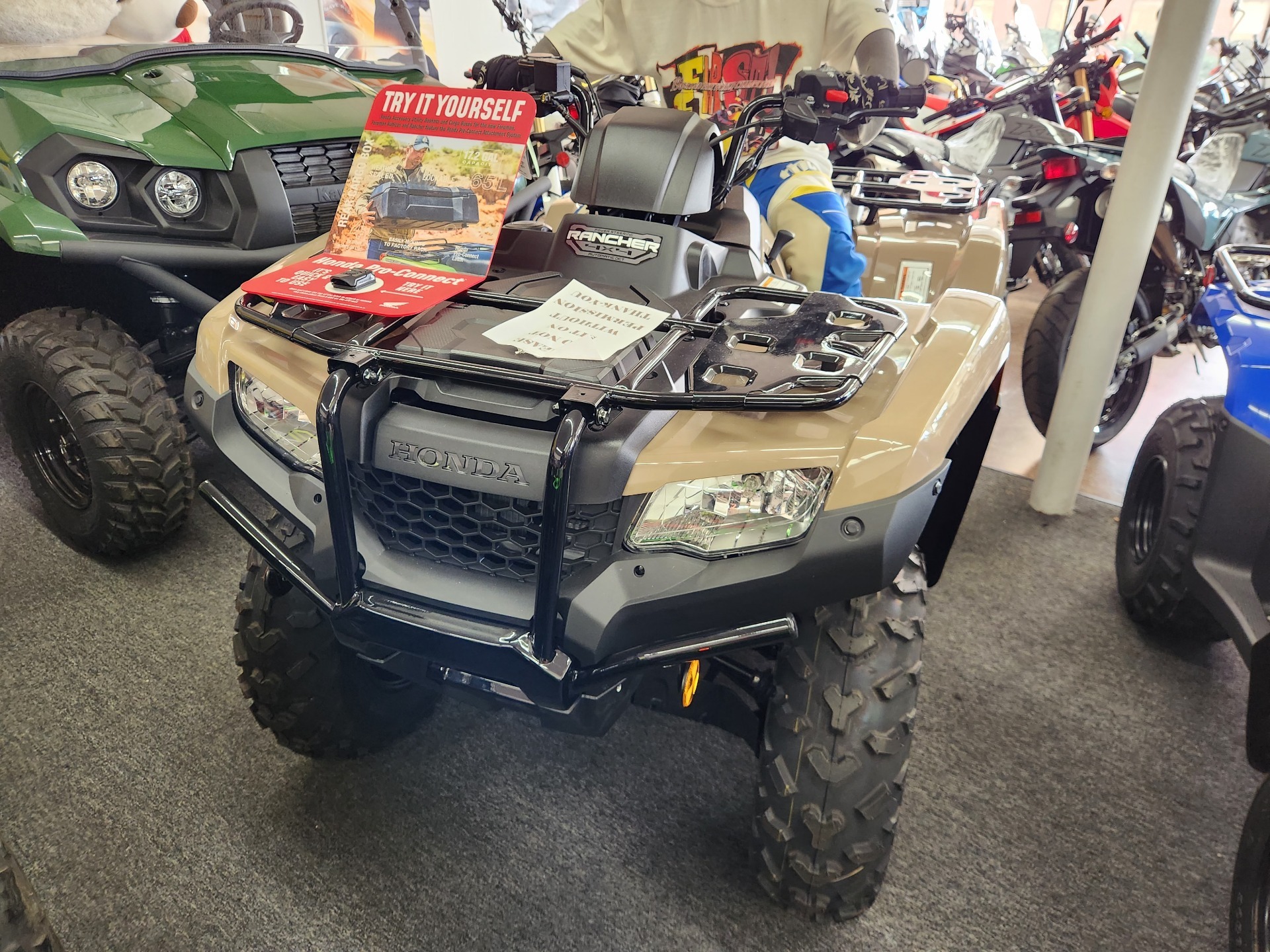 2024 Honda FourTrax Rancher 4x4 Automatic DCT EPS in Woonsocket, Rhode Island - Photo 2