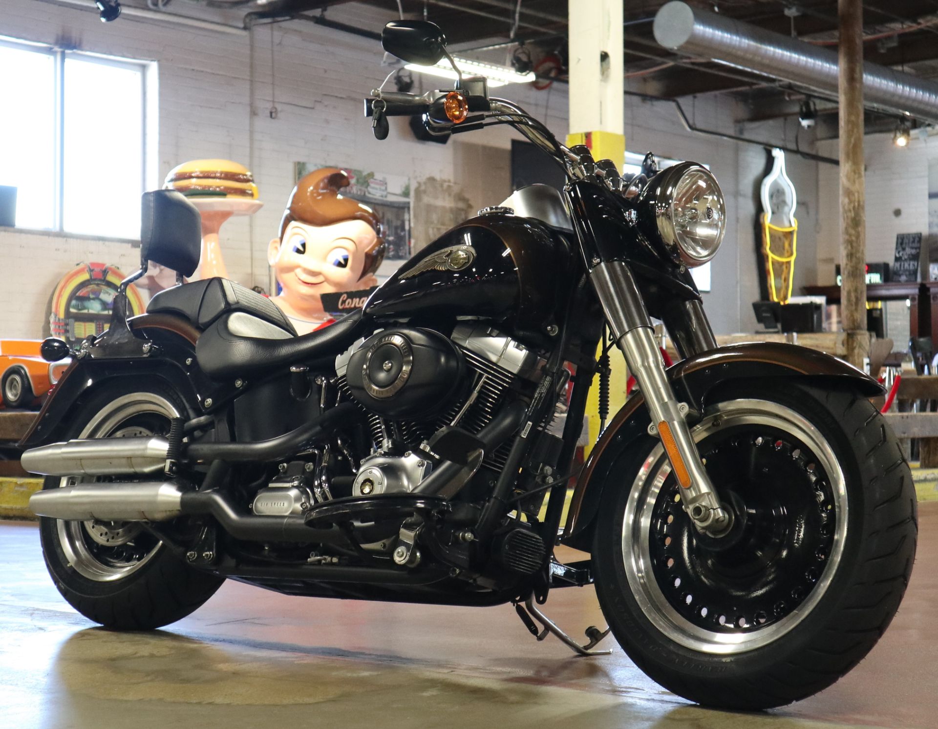 2013 Harley-Davidson Softail® Fat Boy® Lo 110th Anniversary Edition in New London, Connecticut - Photo 2