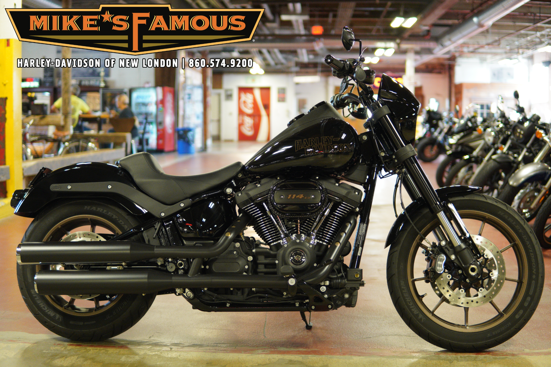 Used 2021 Harley Davidson Low Rider S Vivid Black Motorcycles In New London Ct T23670
