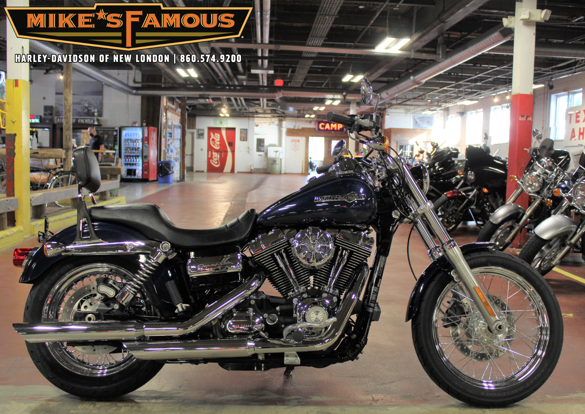 Used 2012 Harley Davidson Dyna Super Glide Custom Big Blue Pearl Motorcycles In New London Ct T30516a