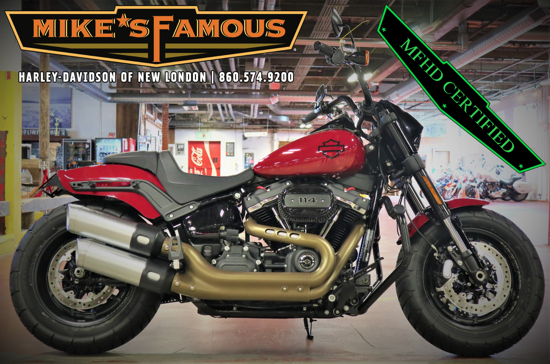 2021 Harley-Davidson Fat Bob® 114 in New London, Connecticut - Photo 1
