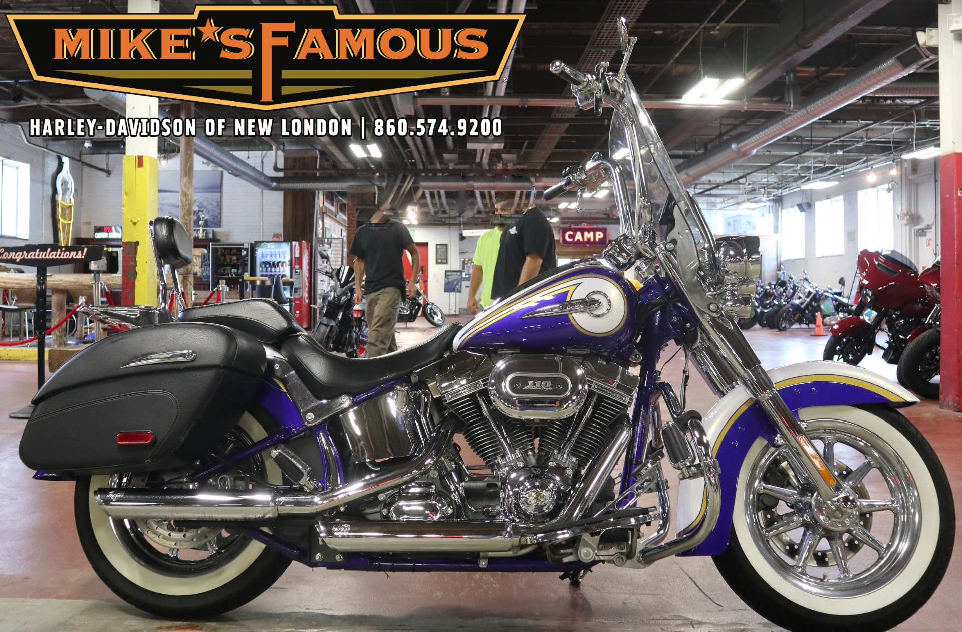 2014 Harley-Davidson CVO™ Softail® Deluxe in New London, Connecticut - Photo 1
