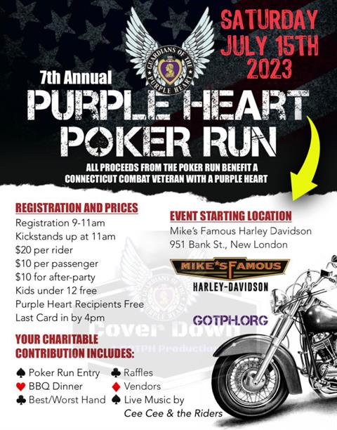 Guardians of the Purple Heart Poker Run