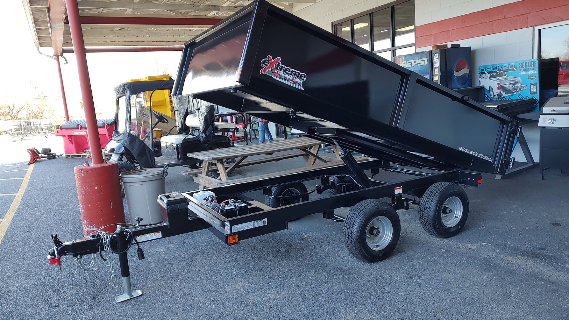 2024 Extreme 5.5X9 XRT ATV Dump Trailer 18HS in Harrisburg, Pennsylvania - Photo 3