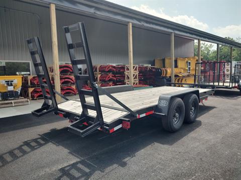 2024 Carry-On Trailers 7x18 Heavy Duty Equipment Trailer 14K in Harrisburg, Pennsylvania - Photo 7