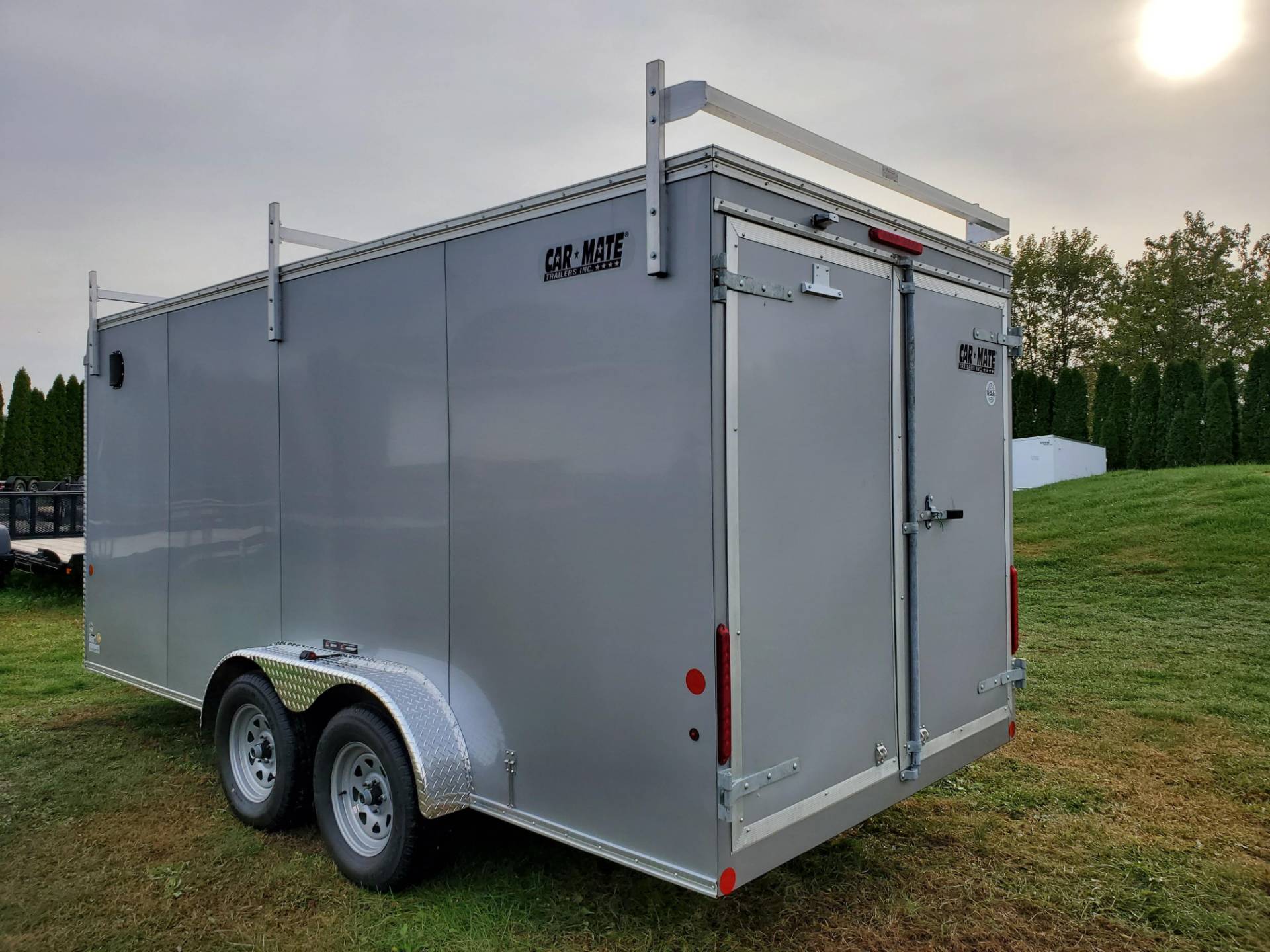 2023 Car Mate Trailers 7X14 Contractor Trailer PKG2 Double Door +6" in Harrisburg, Pennsylvania - Photo 5