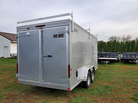 2023 Car Mate Trailers 7X14 Contractor Trailer PKG2 Double Door +6" in Harrisburg, Pennsylvania - Photo 6