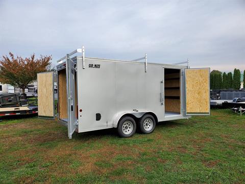 2023 Car Mate Trailers 7X14 Contractor Trailer PKG2 Double Door +6" in Harrisburg, Pennsylvania - Photo 11