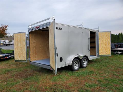 2023 Car Mate Trailers 7X14 Contractor Trailer PKG2 Double Door +6" in Harrisburg, Pennsylvania - Photo 12