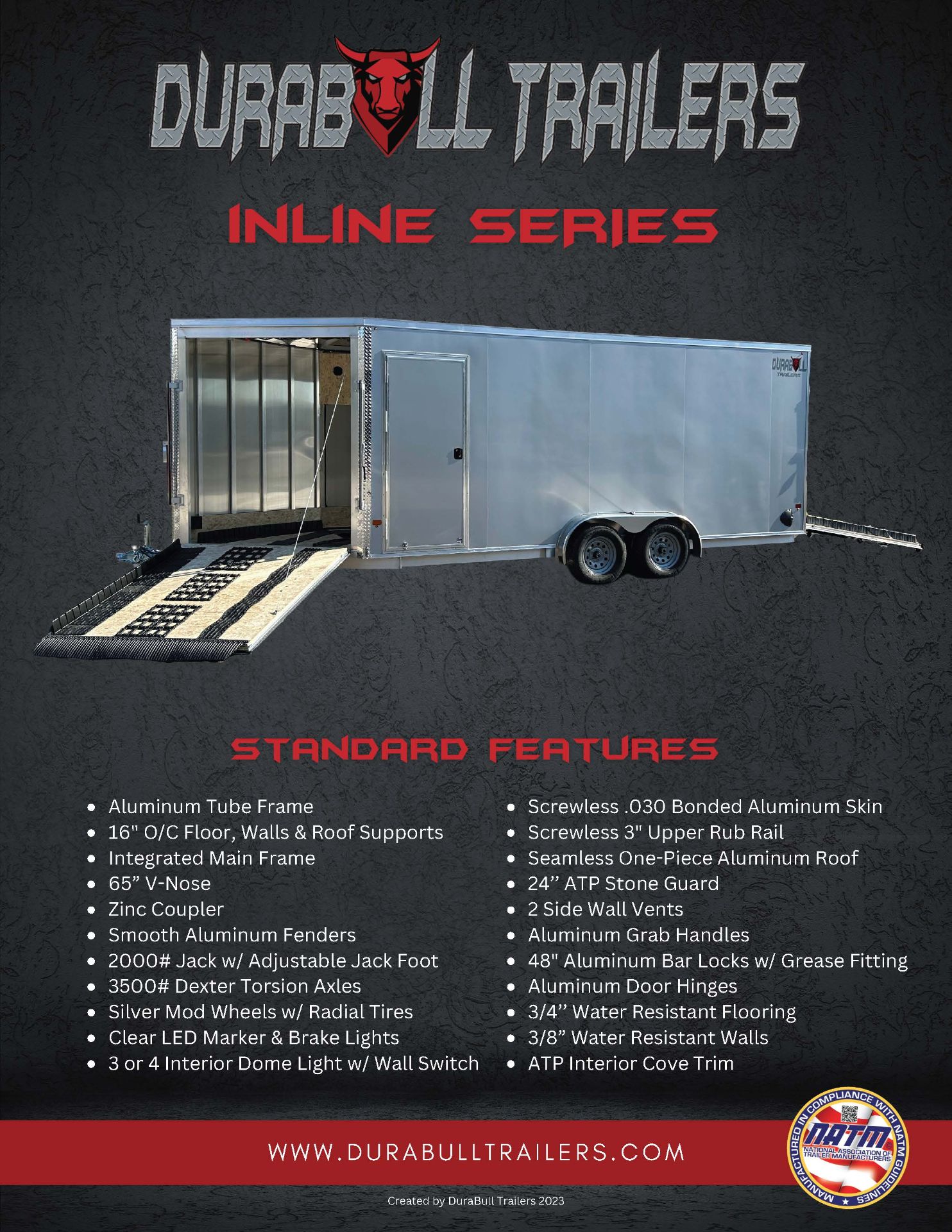 2024 Durabull Trailers 7.5x27 Inline Aluminum Cargo Trailer +6 in Harrisburg, Pennsylvania - Photo 17