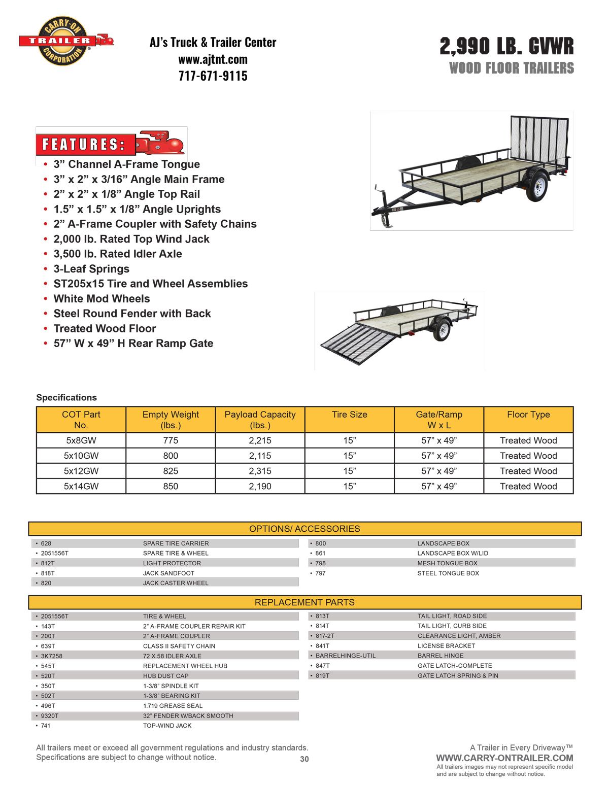 2024 Carry-On Trailers 5x10 Utility Trailer 3K in Harrisburg, Pennsylvania - Photo 10