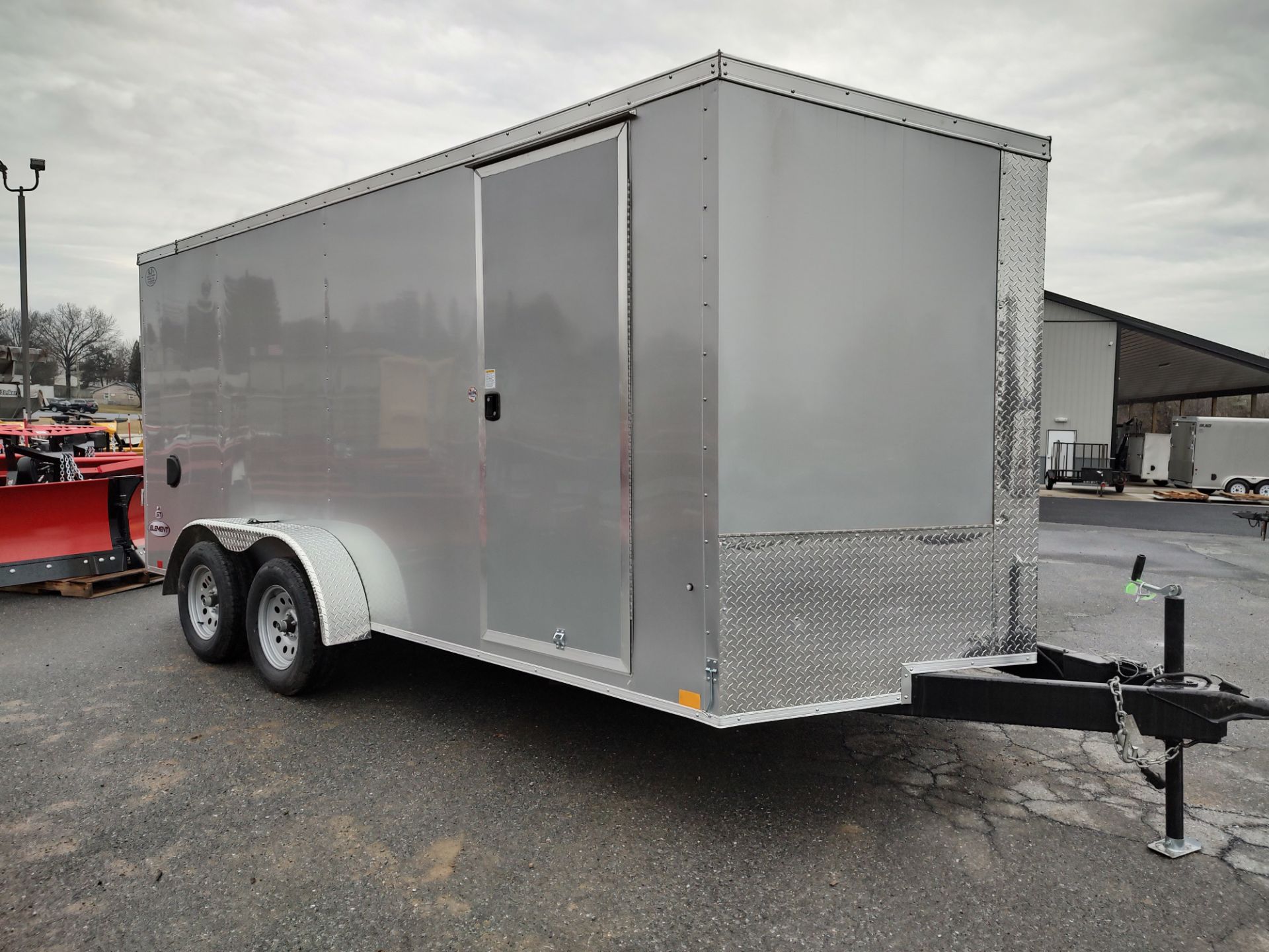 New 2025 Look Trailers 7x16 ELEMENT SE Cargo Trailer Ramp +12 ...