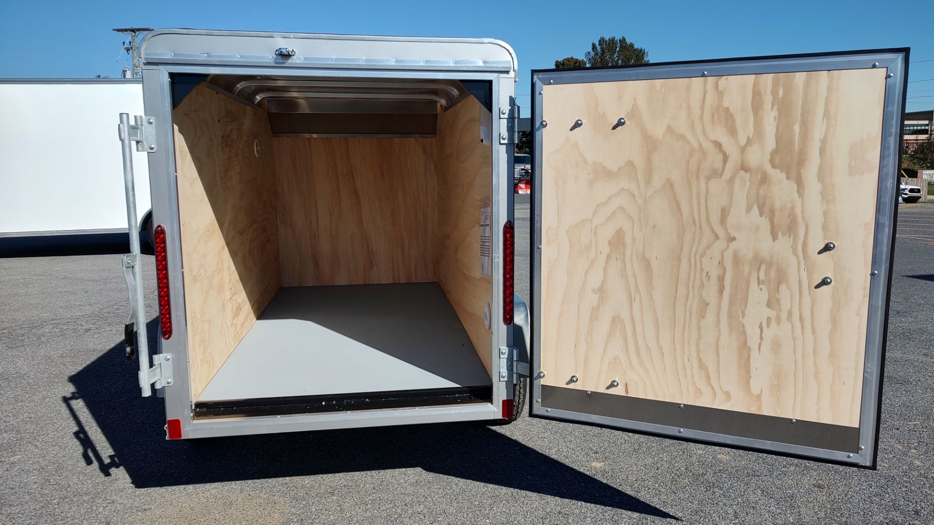 2024 Car Mate Trailers 4x8.5 Custom Cargo Trailer Single Rear Door in Harrisburg, Pennsylvania - Photo 7