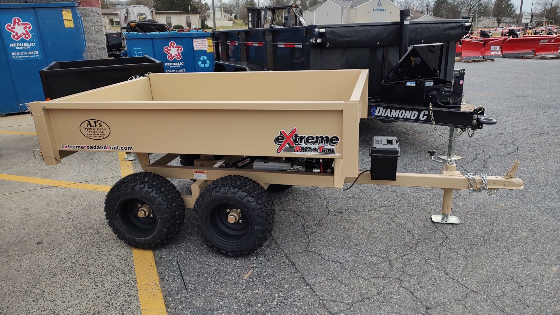 2024 Extreme 4X6 XT ATV Dump Trailer 12HS in Harrisburg, Pennsylvania - Photo 1