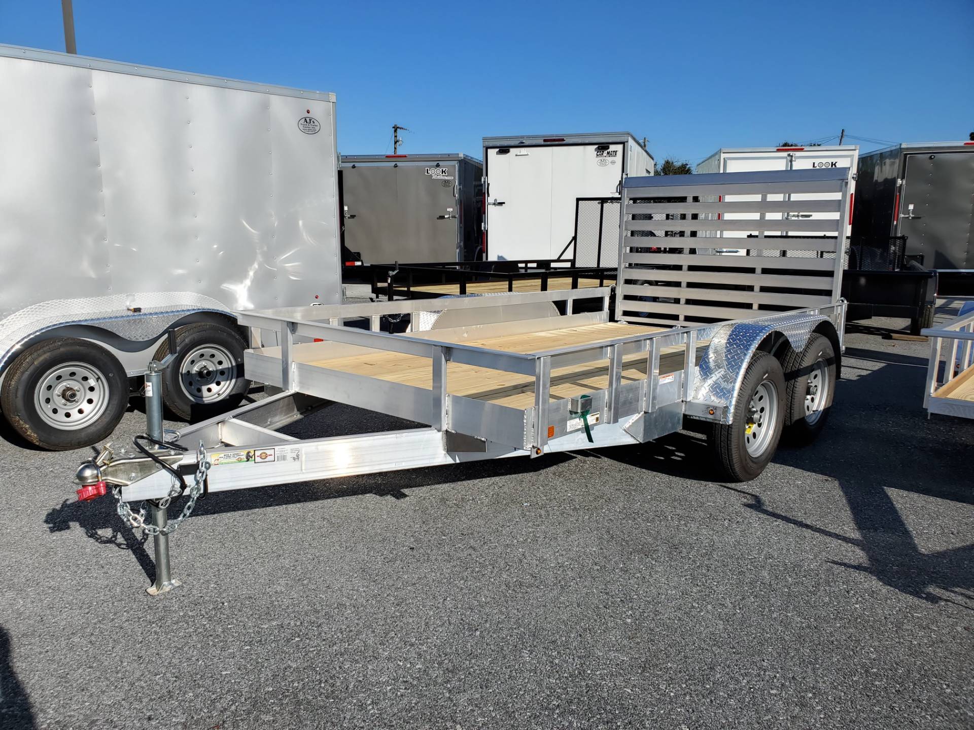 2024 Carry-On Trailers 12X76 AGW Aluminum Utility Trailer 7K in Harrisburg, Pennsylvania - Photo 1