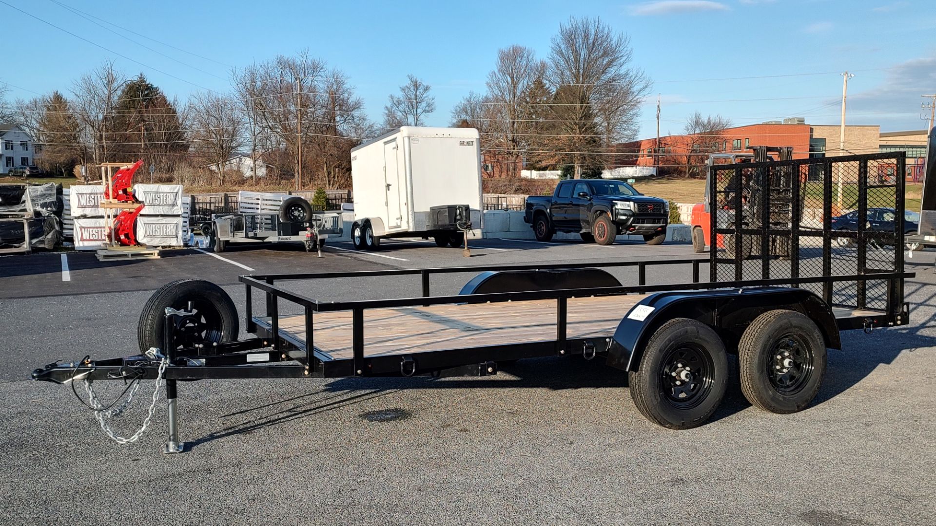 2024 Primo 7x16 Tandem Axle Steel Utility Trailer in Harrisburg, Pennsylvania - Photo 1