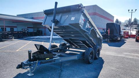 New 2024 Diamond C Trailers 10x77 MDT Dump Trailer 24HS 10K BB ...