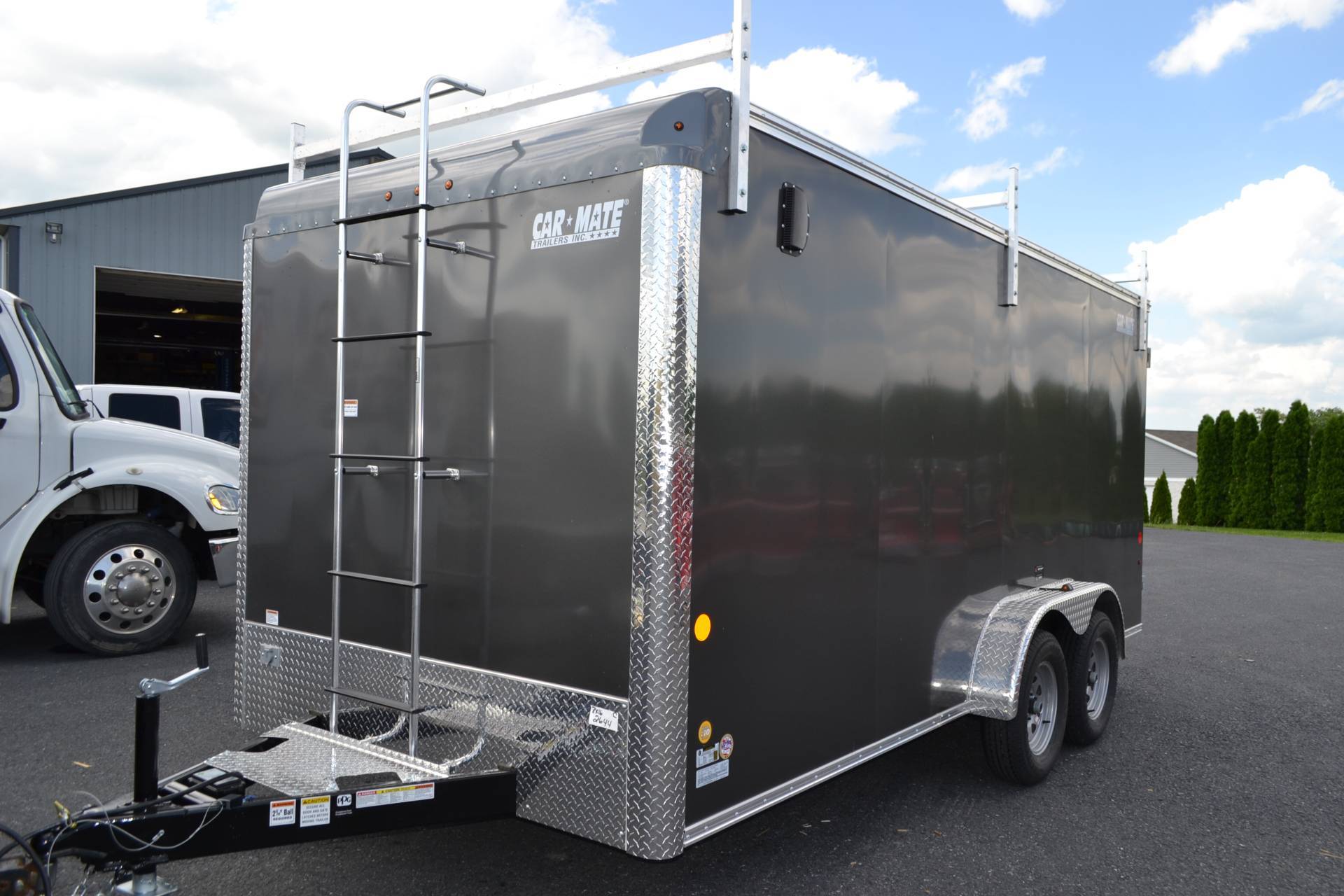 2023 Car Mate Trailers 7X16 Contractor Trailer PKG2 Double Door in Harrisburg, Pennsylvania - Photo 12