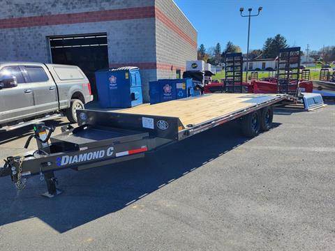 2024 Diamond C Trailers 22x102 DEC Equipment Trailer XWR in Harrisburg, Pennsylvania - Photo 1