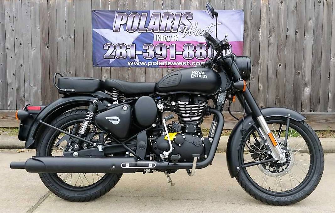 New 2018 Royal Enfield Classic Stealth Black ABS ...