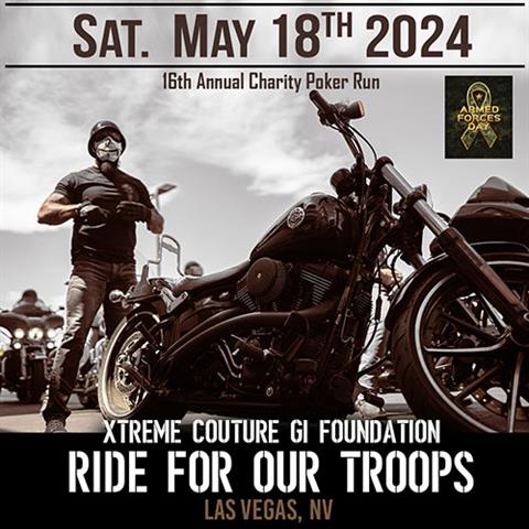 Charity Ride For Our Troops - Xtreme Couture G.I. Foundation
