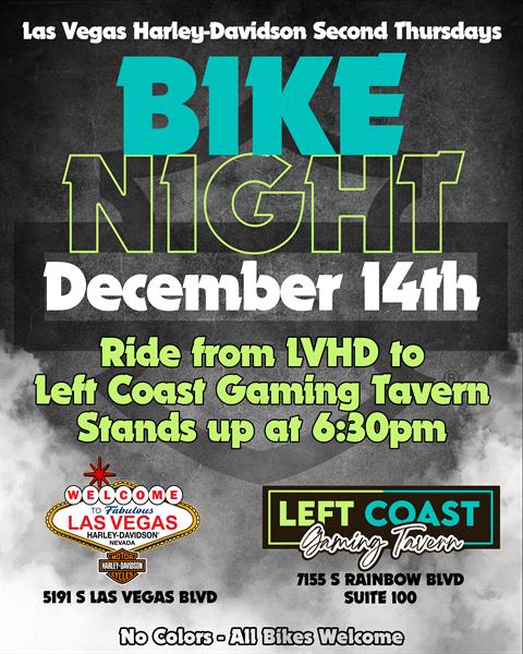 LVHD Second Thursday Bike Night