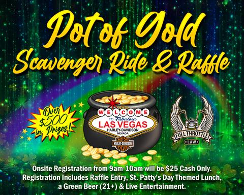 Pot of Gold Scavenger Ride & Raffle