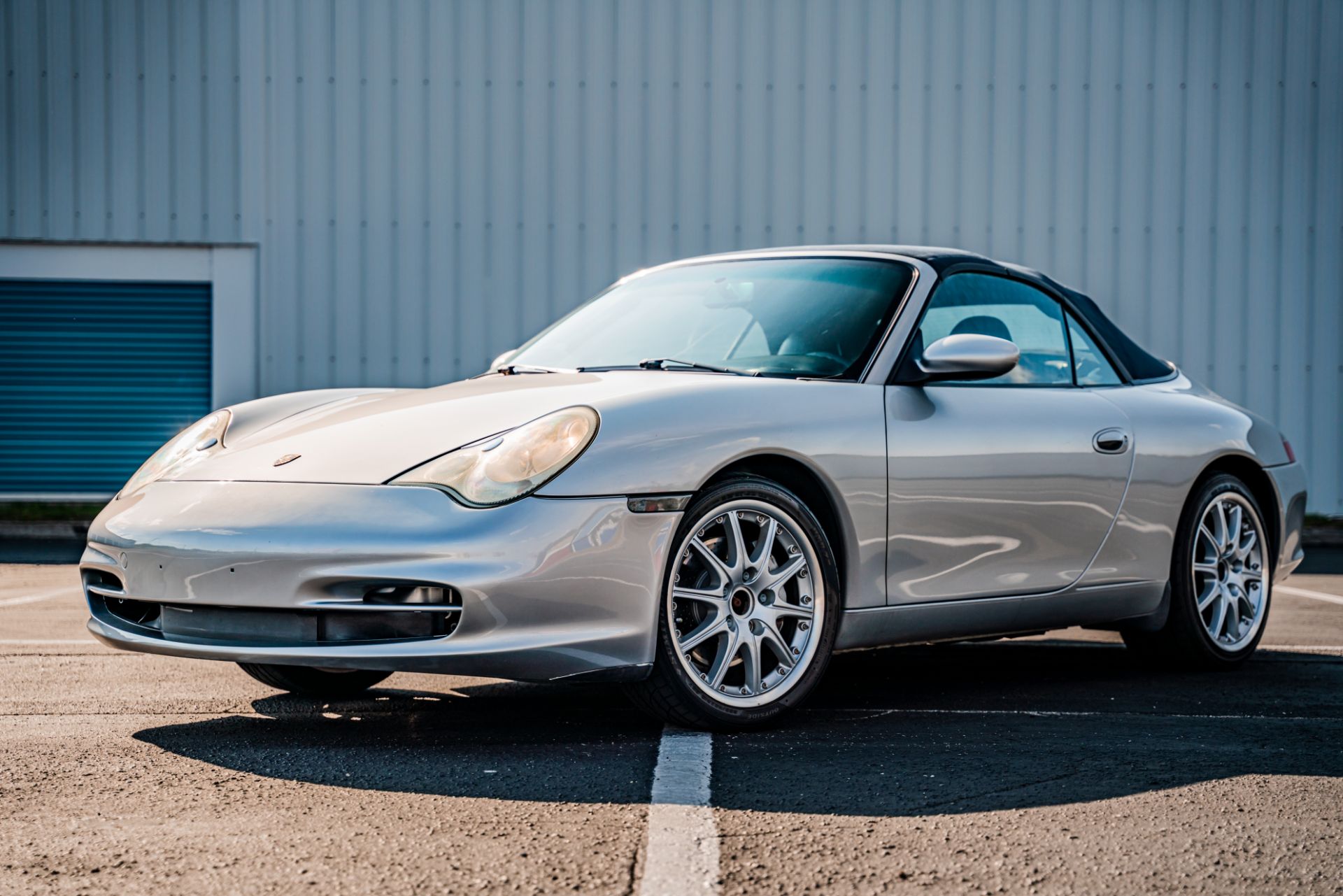 Silver Porsche 911 Carrera 4 with 80800 Miles available now!