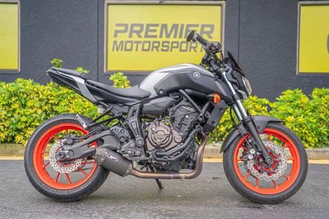 2019 Yamaha MT-07 in Jacksonville, Florida - Photo 1