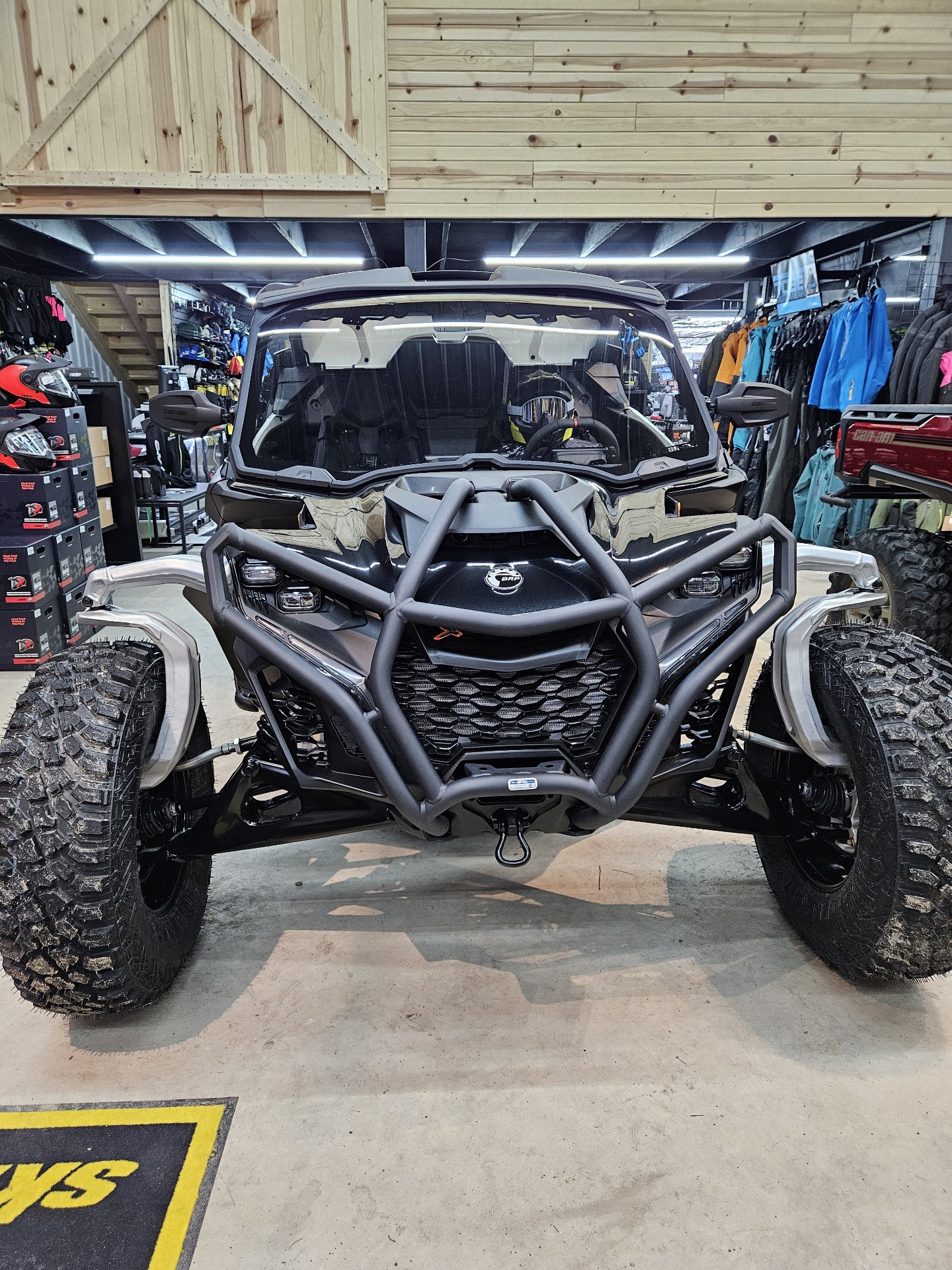 2024 Can-Am Maverick R X RS with Smart-Shox 999T DCT in Munising, Michigan - Photo 4