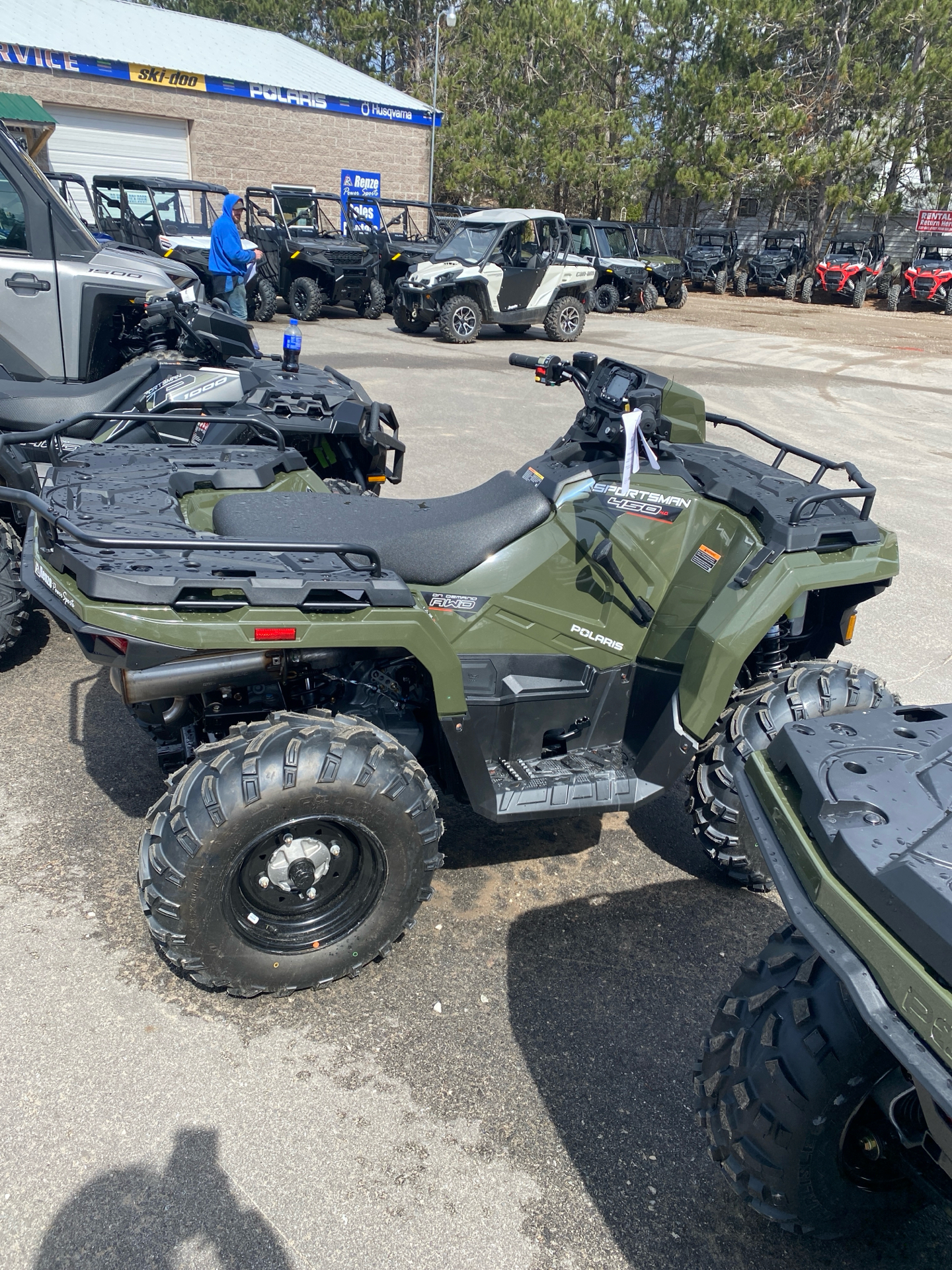 2024 Polaris Sportsman 450 H.O. EPS in Munising, Michigan - Photo 4