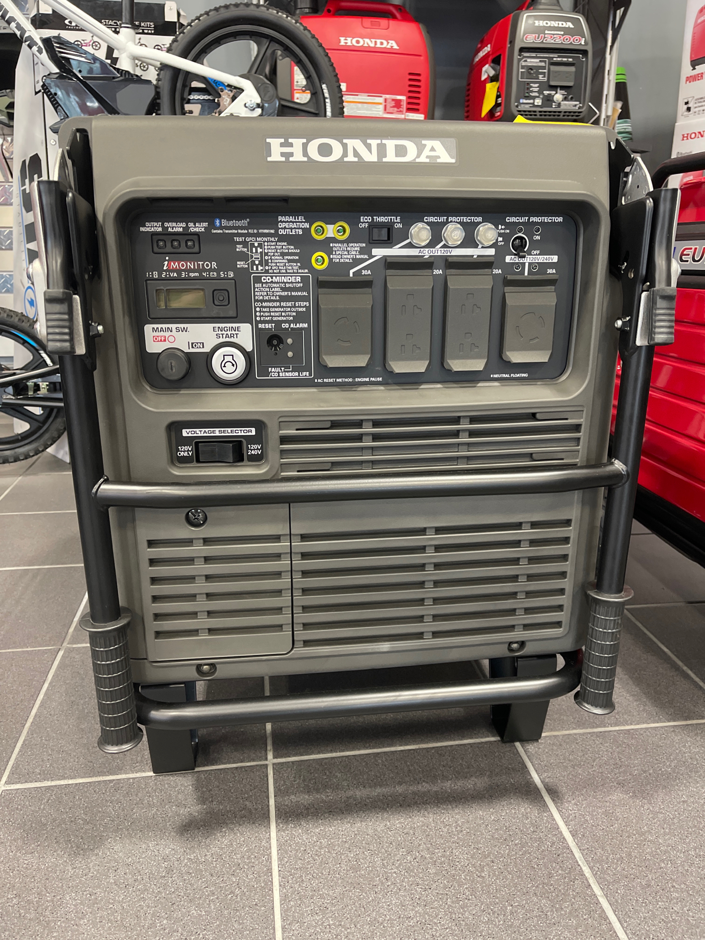Honda Power Equipment EU7000iS with CO-MINDER in Glen Burnie, Maryland - Photo 1