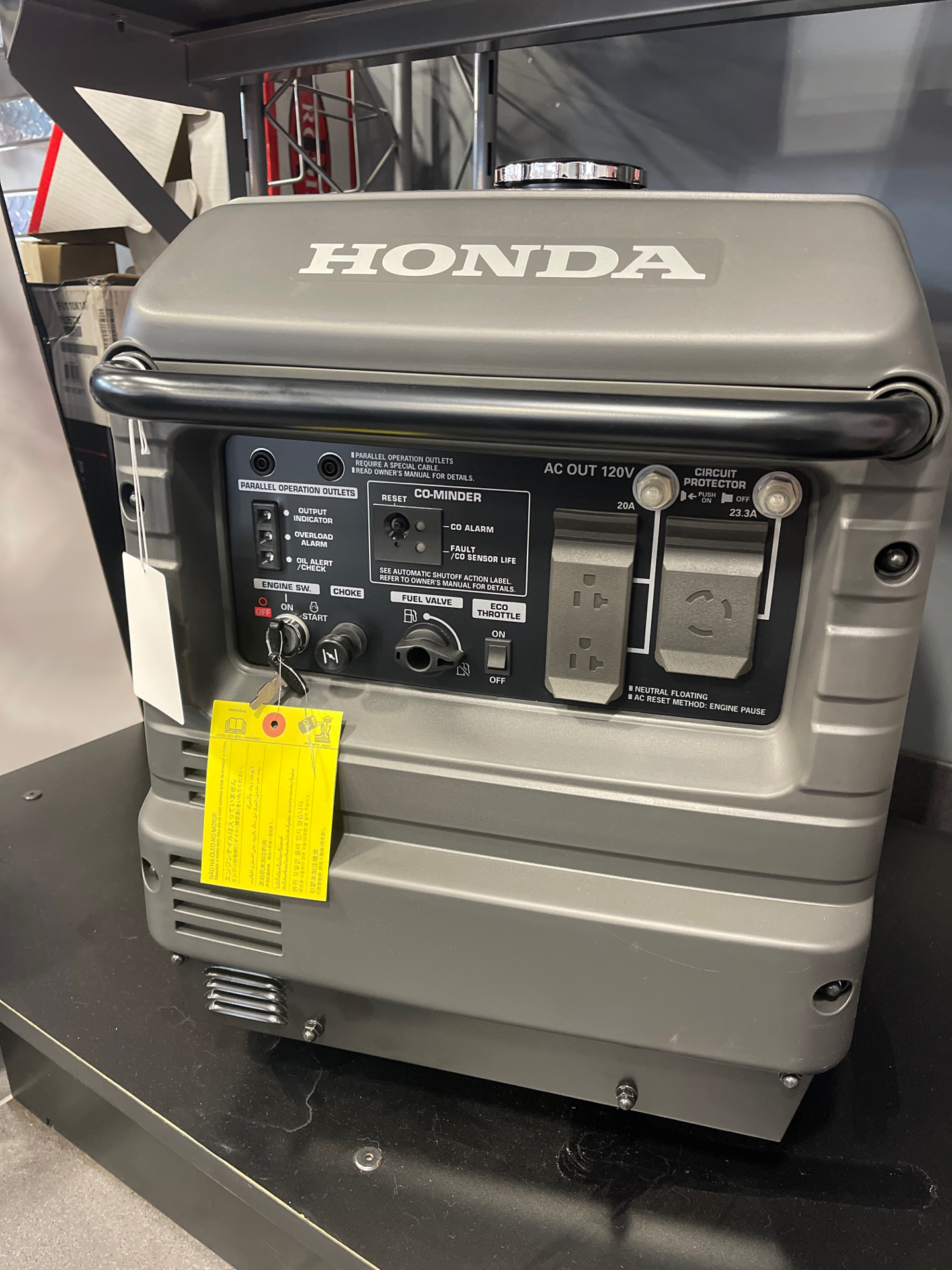Honda Power Equipment EU3000iS with CO-MINDER in Glen Burnie, Maryland - Photo 1
