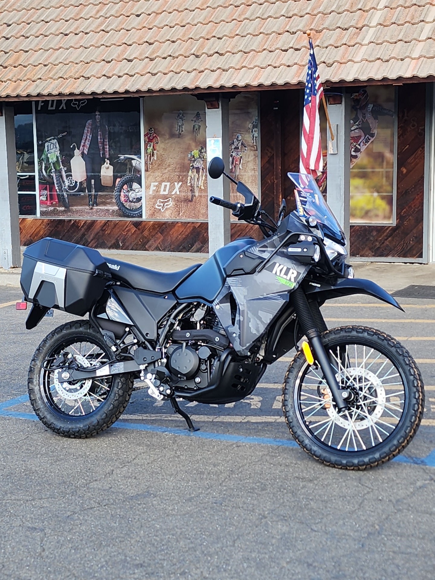 2023 Kawasaki KLR 650 Adventure ABS in Ukiah, California - Photo 2