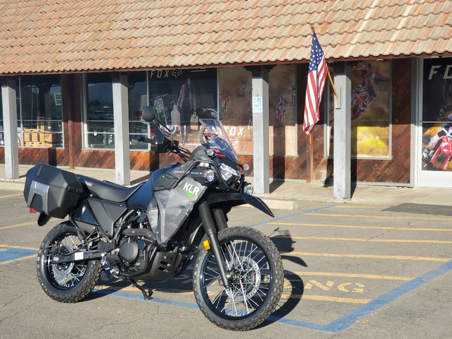 2023 Kawasaki KLR 650 Adventure in Ukiah, California - Photo 2