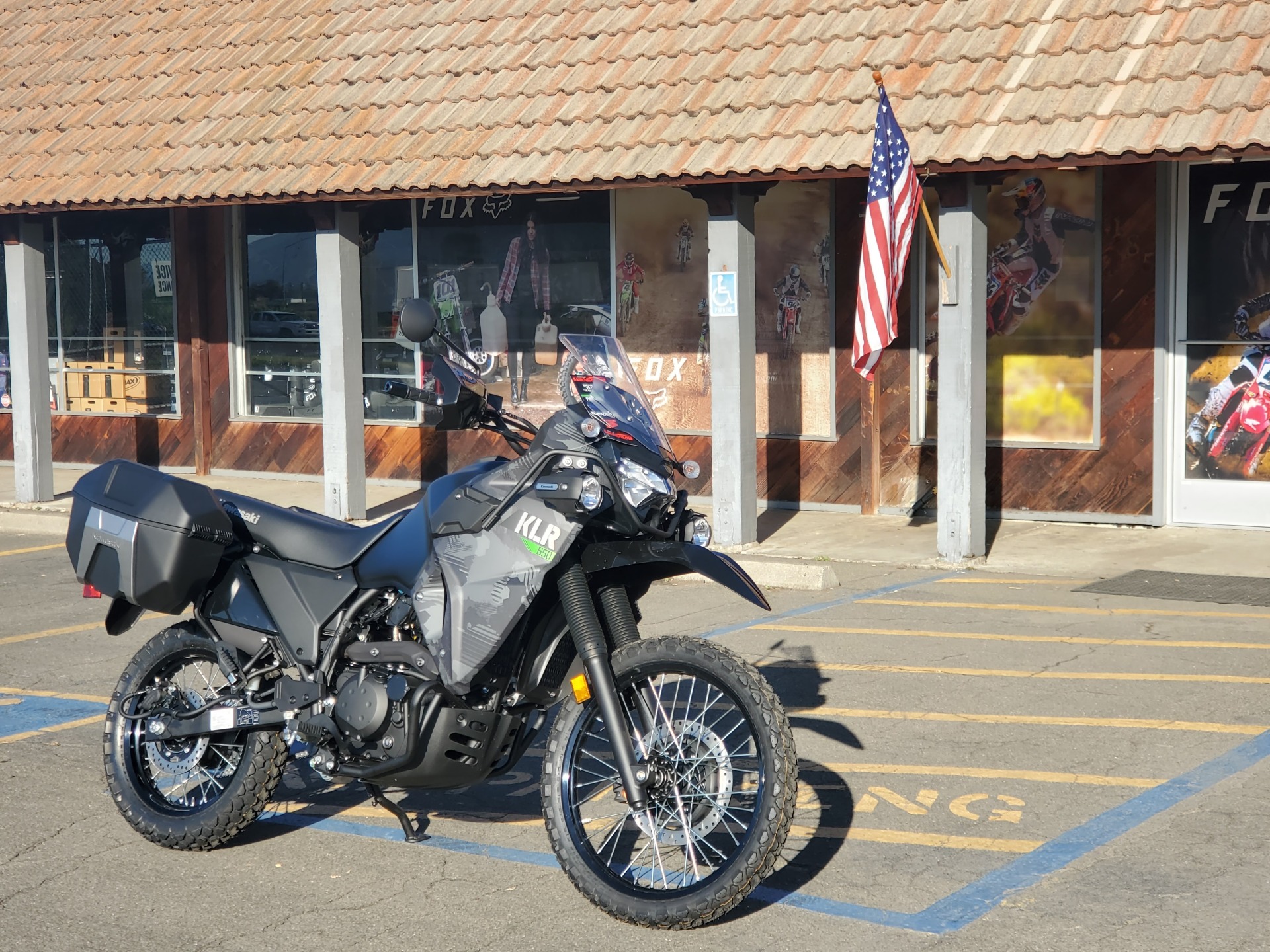 2022 Kawasaki KLR 650 Adventure in Ukiah, California - Photo 2