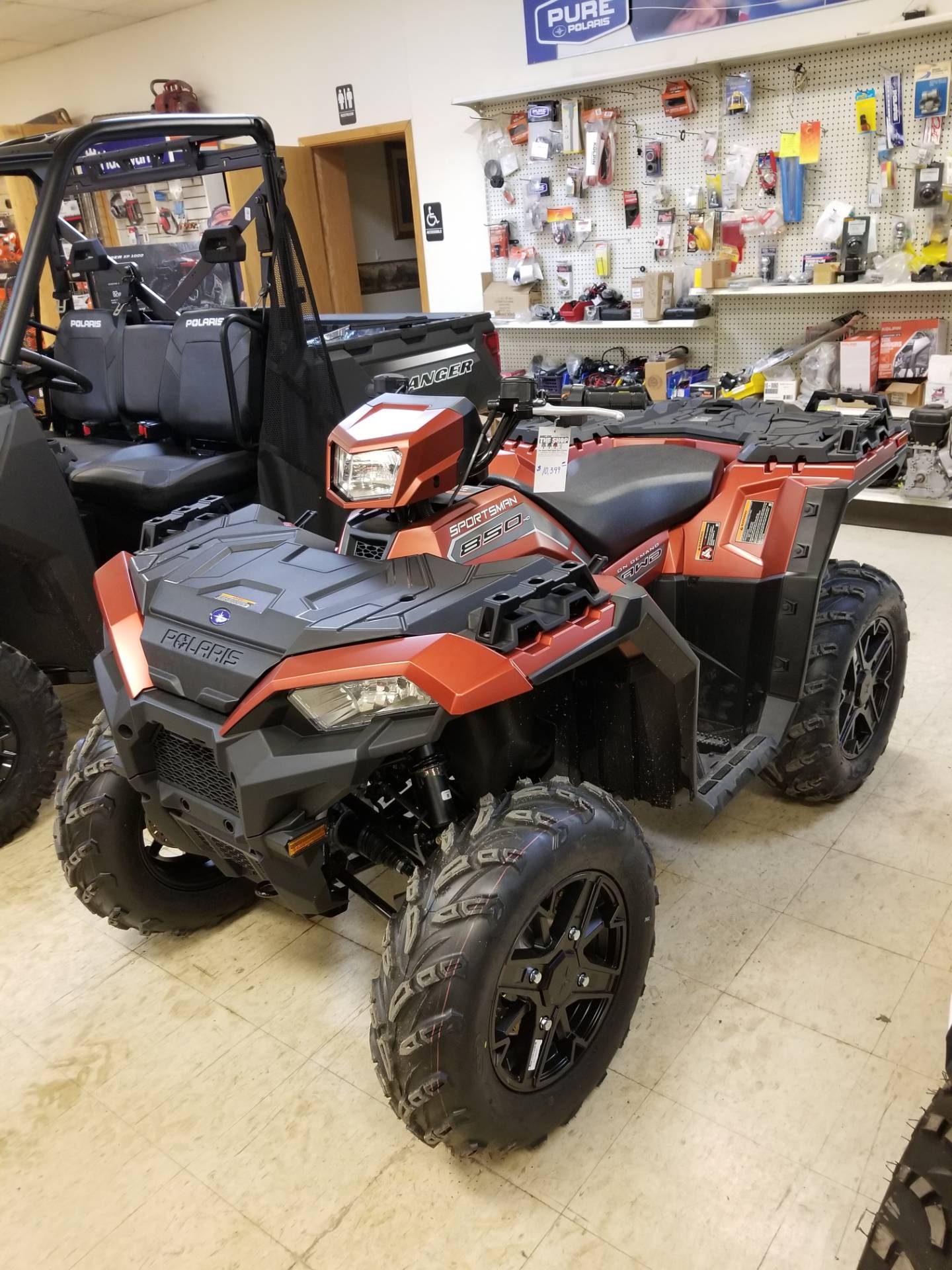 21 Polaris Sportsman 850 Premium Atvs Bigfork Minnesota