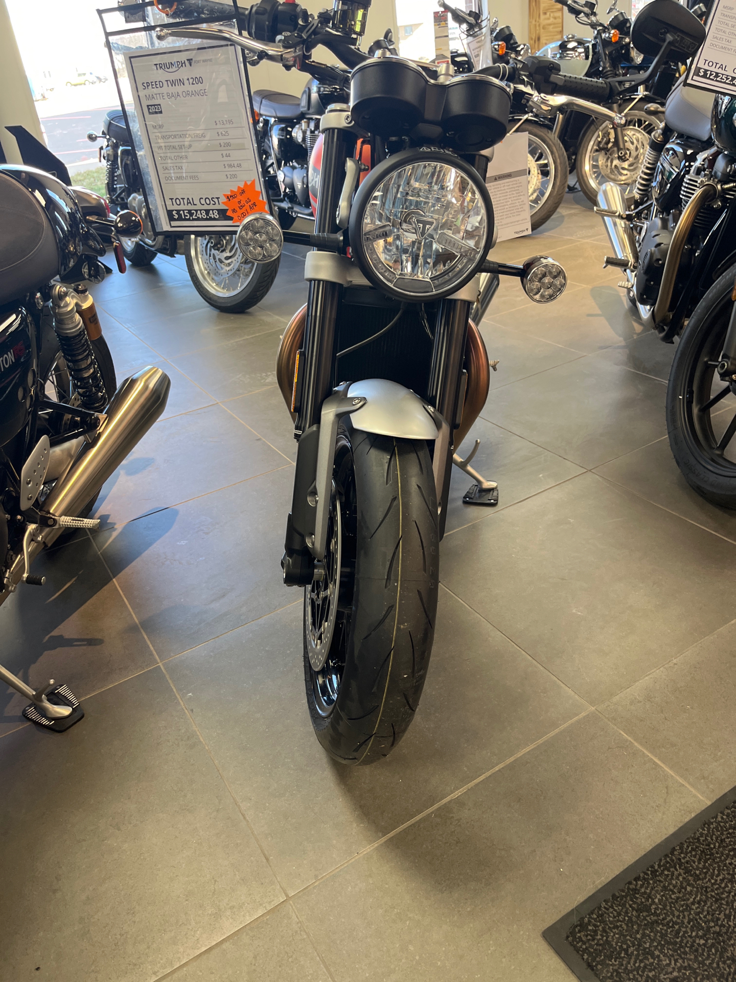 2023 Triumph Speed Twin 1200 in Fort Wayne, Indiana - Photo 1