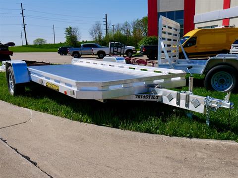 2024 ALUMA Single Axle Tilt Utility Trailers 176 in. in Davenport, Iowa - Photo 1