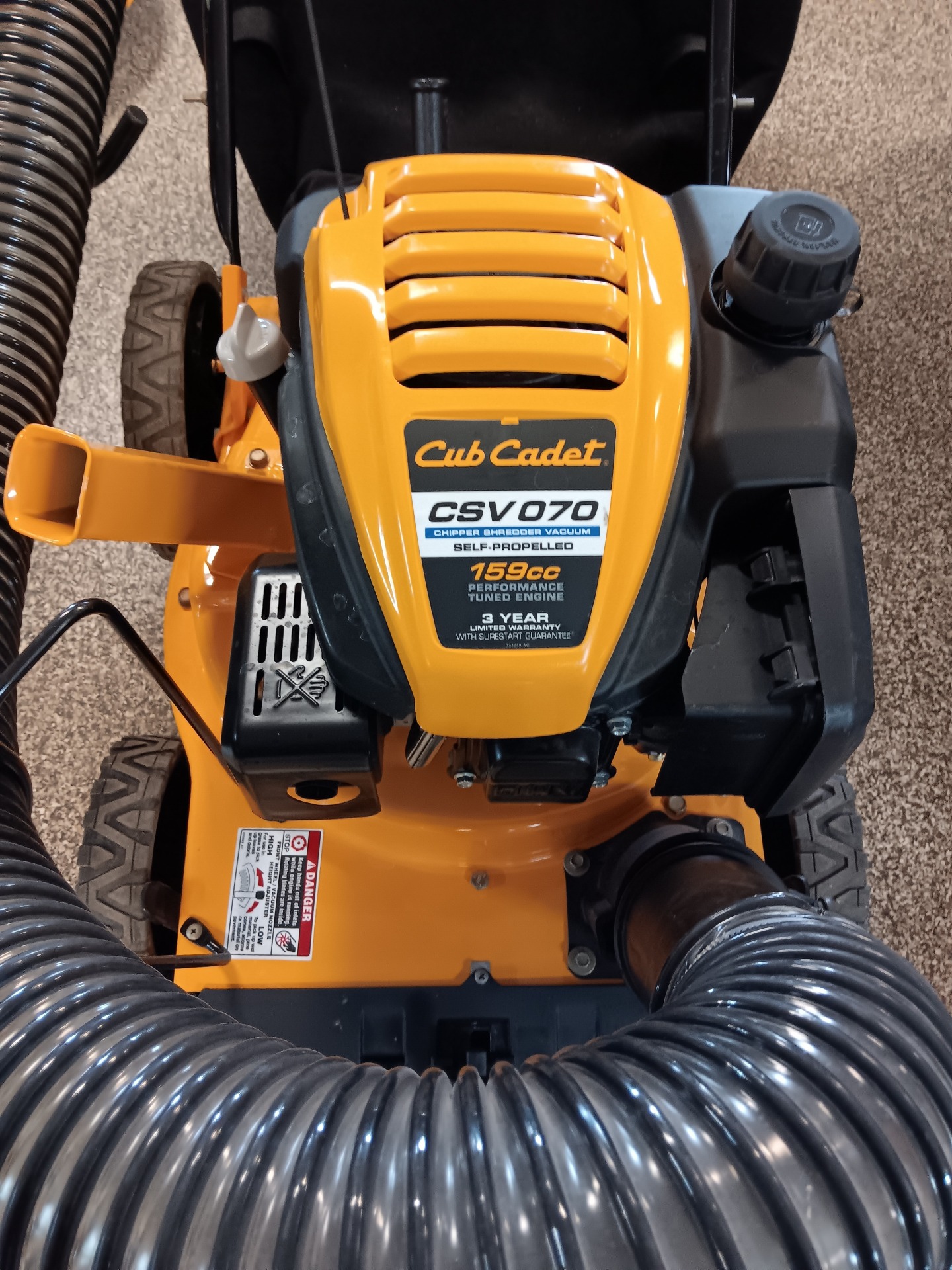 2019 Cub Cadet CSV 050 Chipper Shredder Vacuum in Worthington, Iowa - Photo 1