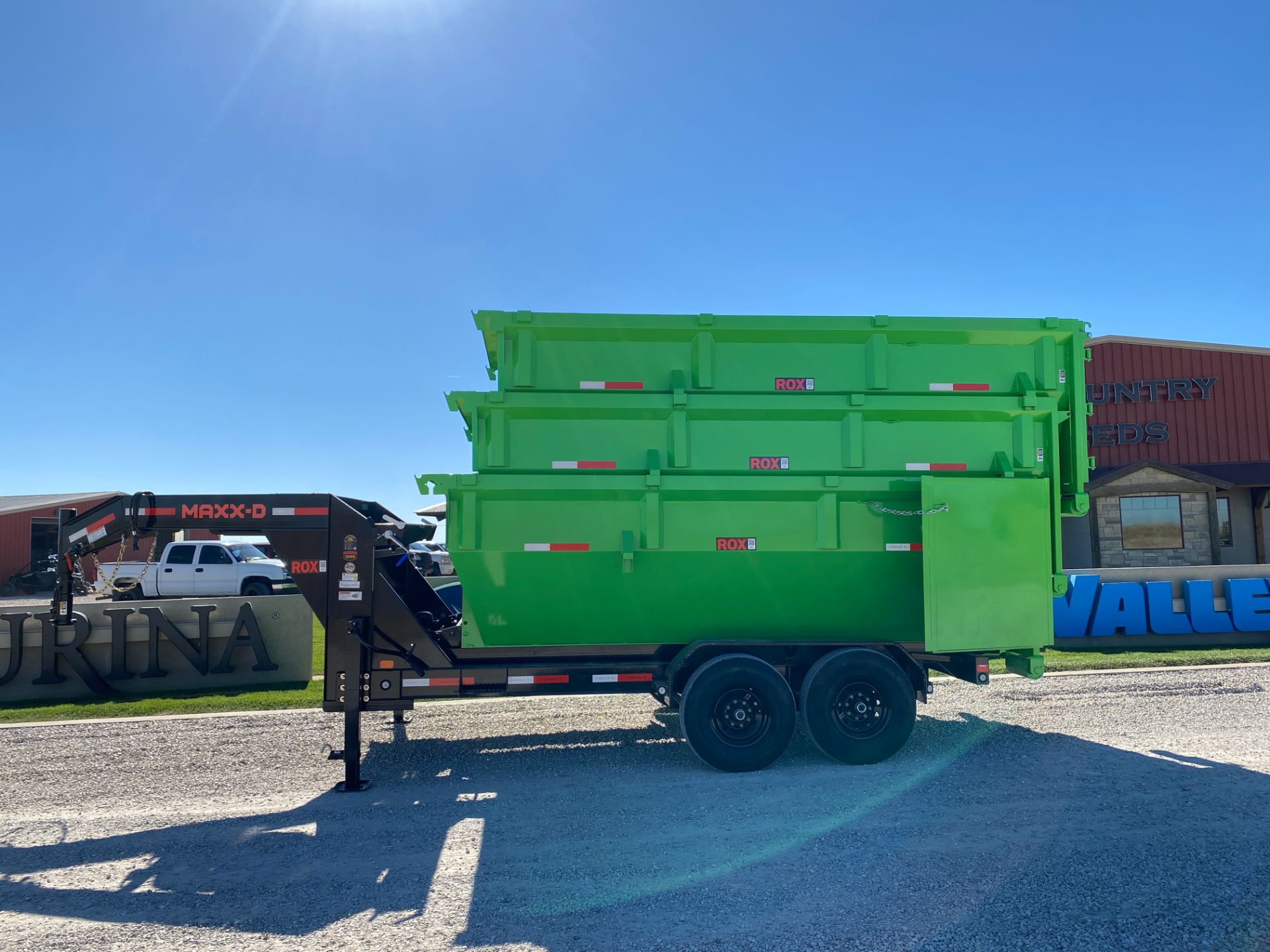 2025 MAXX-D Trailers 14' X 83" - 14K Gooseneck Roll-Off in Montezuma, Kansas - Photo 1