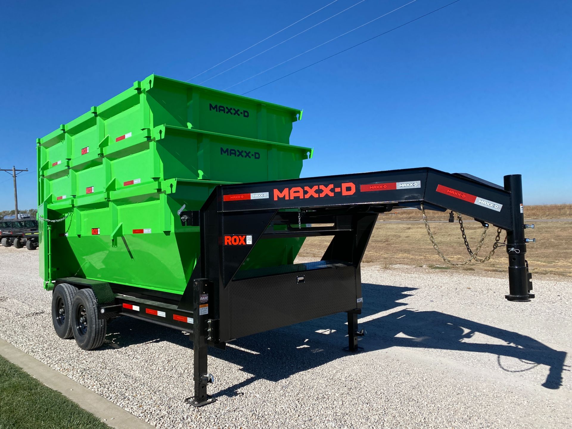 2025 MAXX-D Trailers 14' X 83" - 14K Gooseneck Roll-Off in Montezuma, Kansas - Photo 3