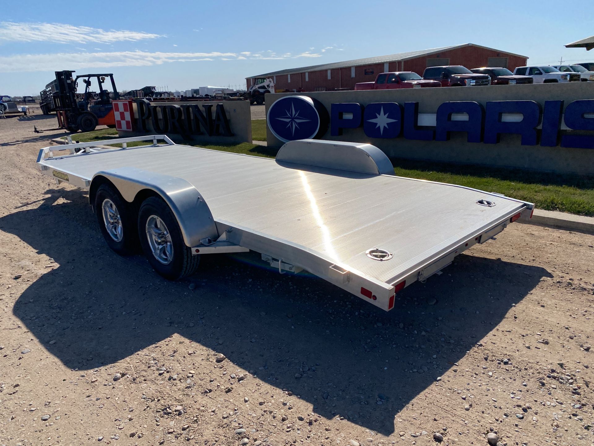 2024 ALUMA 8218 Tandem Axle Electric Brakes Ramp Front Rail Dove  Tail Std 5K RTD 14" Aluminum Wheels in Montezuma, Kansas - Photo 7