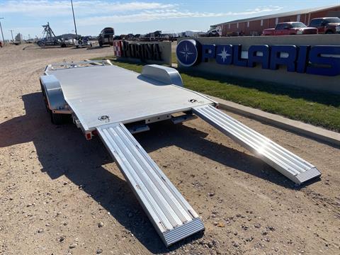 2024 ALUMA 8218 Tandem Axle Electric Brakes Ramp Front Rail Dove  Tail Std 5K RTD 14" Aluminum Wheels in Montezuma, Kansas - Photo 9