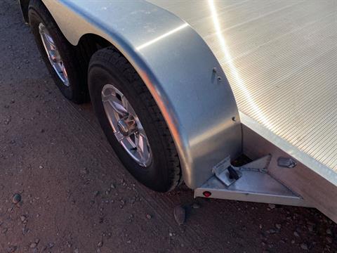 2024 ALUMA 8218 Tandem Axle Electric Brakes Ramp Front Rail Dove  Tail Std 5K RTD 14" Aluminum Wheels in Montezuma, Kansas - Photo 13