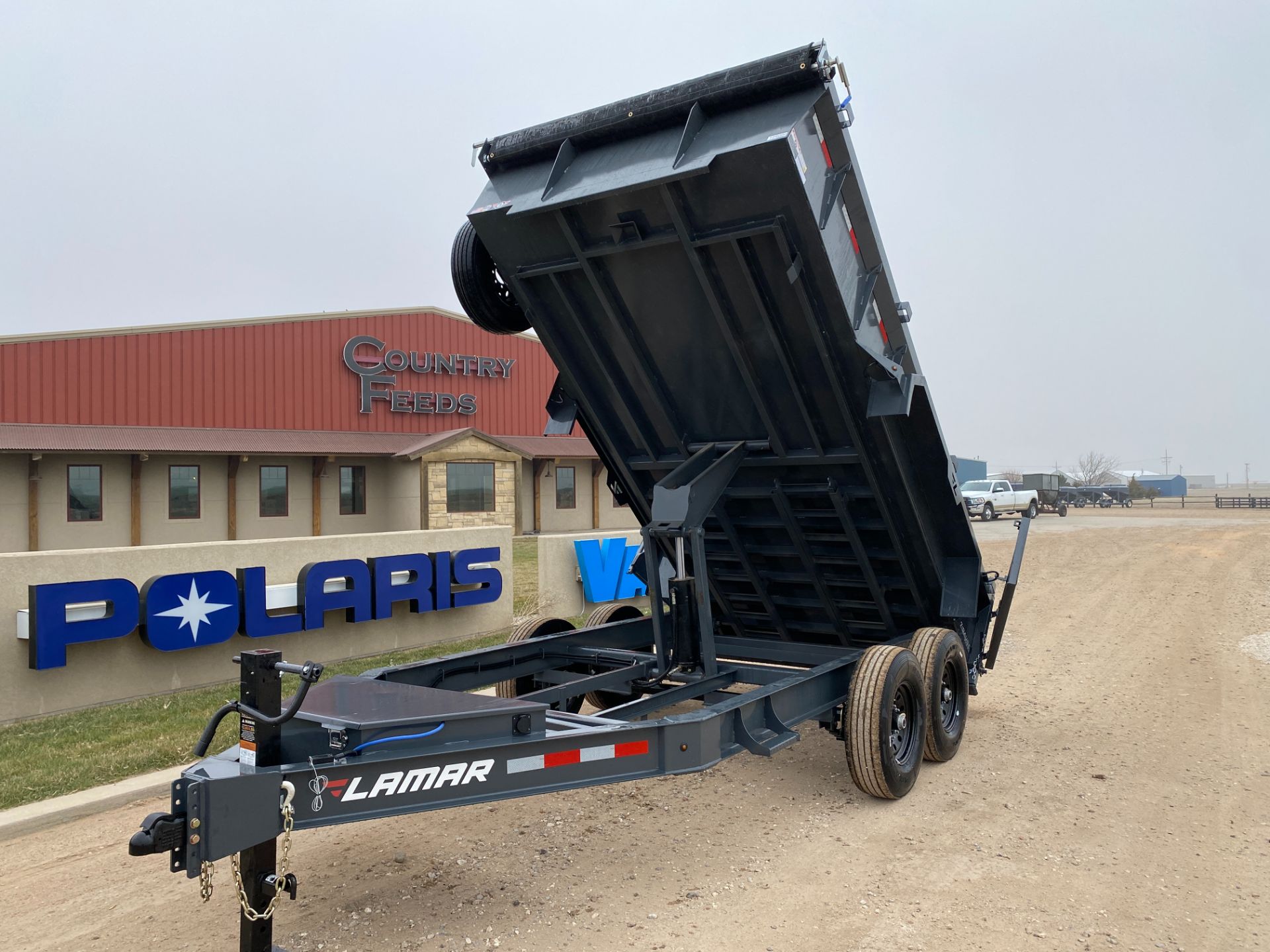 2024 LAMAR 83" X 14' DL - 14K LOW-PRO DUMP in Montezuma, Kansas - Photo 2